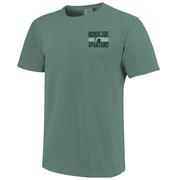 Michigan State Football Retro Poster Comfort Colors Tee